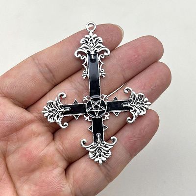 Alloy Enamel Big Pendants PW-WGEF157-02-1
