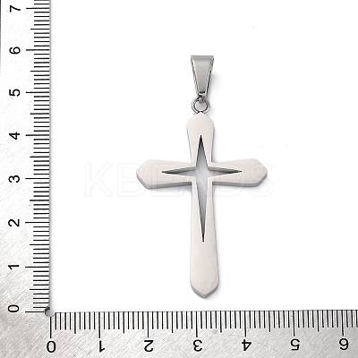 304 Stainless Steel Pendants STAS-G346-34P-1