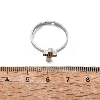 304 Stainless Steel Adjustable Rings for Women LS-RJEW-F169-01P-03-1