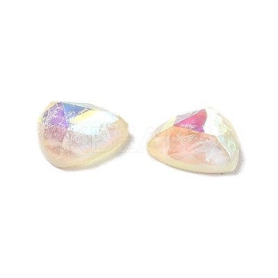 Flat Back Resin Rhinestone Cabochons MRMJ-T047-07F-1