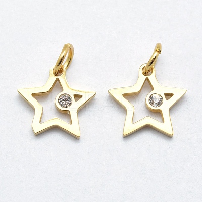 316 Surgical Stainless Steel Pendants STAS-K178-01B-G-1
