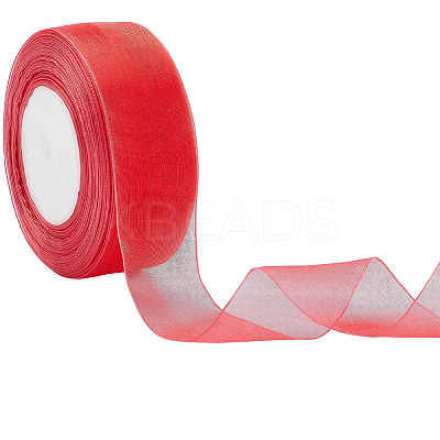 1 Rolls Sheer Organza Ribbon SRIB-CY0001-22B-05-1