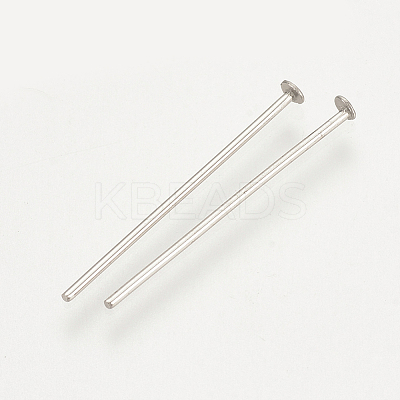 Tarnish Resistant 304 Stainless Steel Flat Head Pins LS-X-STAS-S076-75-20mm-1