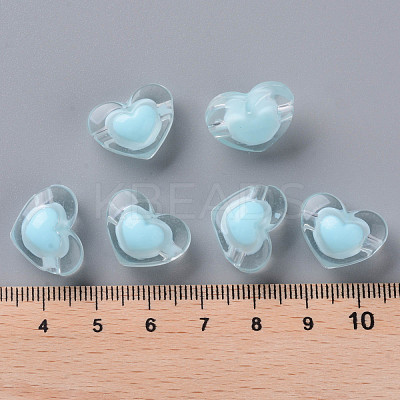 Transparent Acrylic Beads TACR-S152-08A-10-1