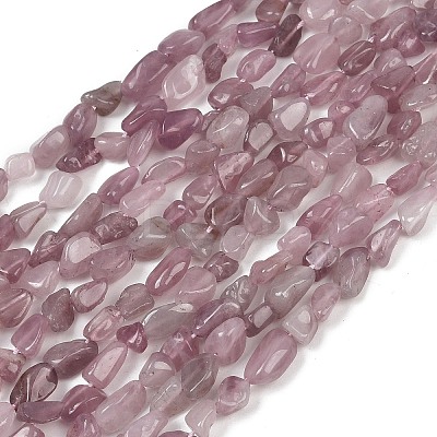 Natural Madagascar Rose Quartz Beads Strands G-Q060-D11-1