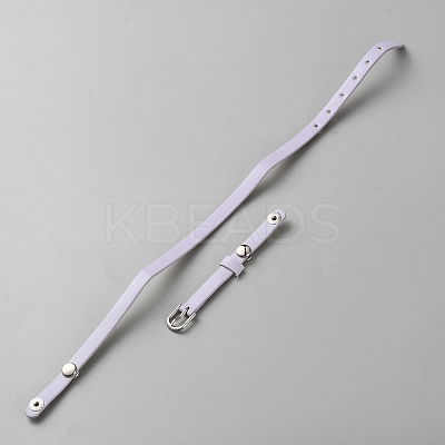 Imitation Leather Cord Bracelets BJEW-WH0030-04D-1