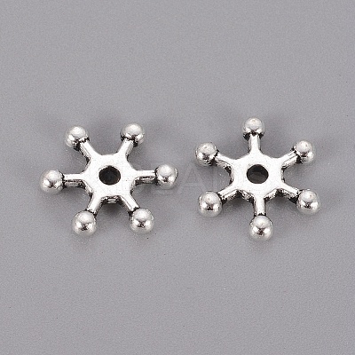 Tibetan Style Alloy Spacer Beads X-LFH20044Y-1