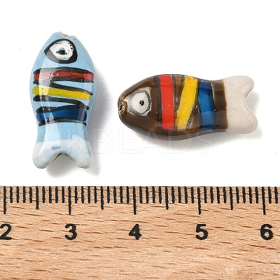 Handmade Porcelain Beads PORC-K011-01-1