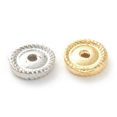 Rack Plating Alloy Spacer Beads KK-J277-19-1