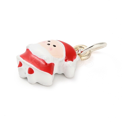 Christmas Themes Alloy Enamel Pendants FIND-I063-01C-1