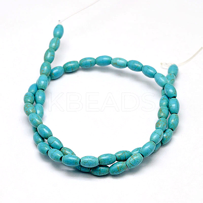 Dyed Synthetic Turquoise Bead Strands G-M143-05-B-1