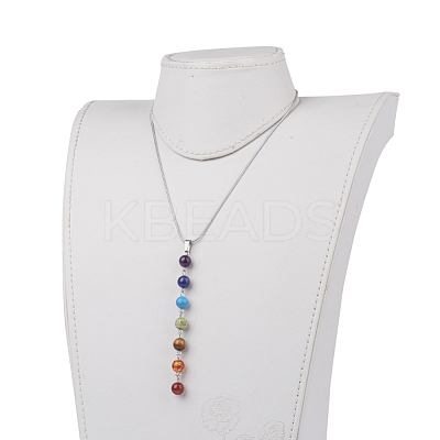 Chakra Jewelry NJEW-JN02080-1