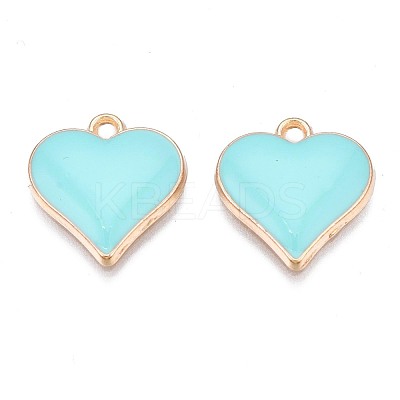 Alloy Enamel Pendants ENAM-N054-73B-1