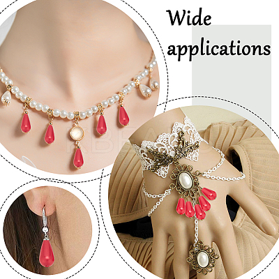 42G 3 Styles ABS Plastic Imitation Pearl Beads FIND-AR0006-05B-1