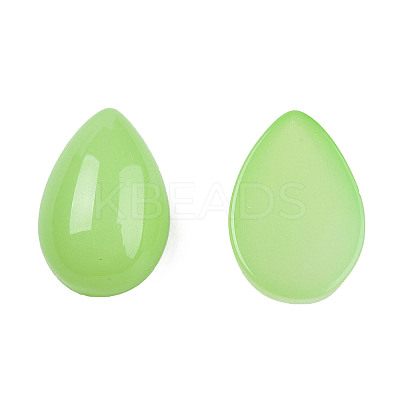 Opaque Resin Cabochons RESI-N022-08E-1