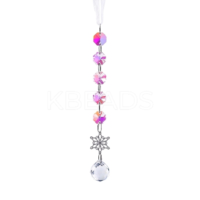 Metal Snowflake Hanging Ornaments PW-WGEE7F3-03-1