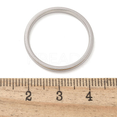 304 Stainless Steel Plain Band Rings STAS-I160-E03-P-1