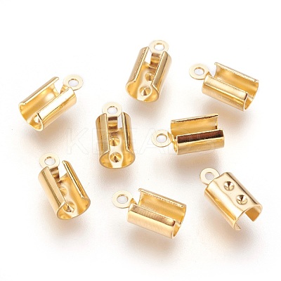 304 Stainless Steel Folding Crimp Ends STAS-P207-04G-A-1