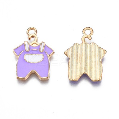 Alloy Enamel Pendants ENAM-N054-76B-1