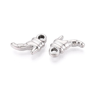 304 Stainless Steel Pendants STAS-T067-60P-1