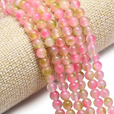 Natural Malaysia Jade Beads Strands G-L645-C01-4mm-26-1