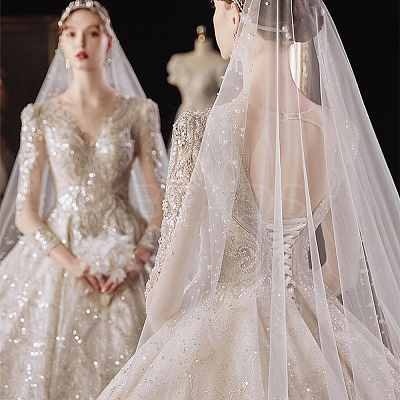 Women's Wedding Dress Zipper Replacement DIY-WH0304-364A-1