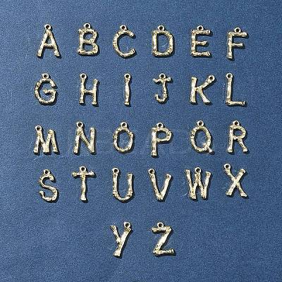 26Pcs 26 Styles Brass Pendants KK-FS0001-35-1