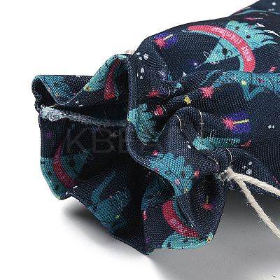 Christmas Theme Cloth Printed Storage Bags LS-ABAG-F010-02C-05-1
