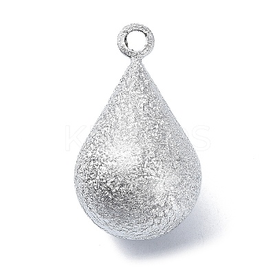 Brass Bell Pendants KK-K359-01S-1