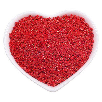 FGB Opaque Glass Seed Beads SEED-OL0001-14-02-1