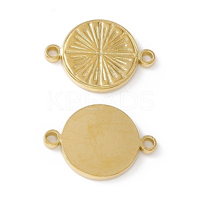 PVD Vacuum Plating 304 Stainless Steel Connector Charms STAS-G278-15G-1