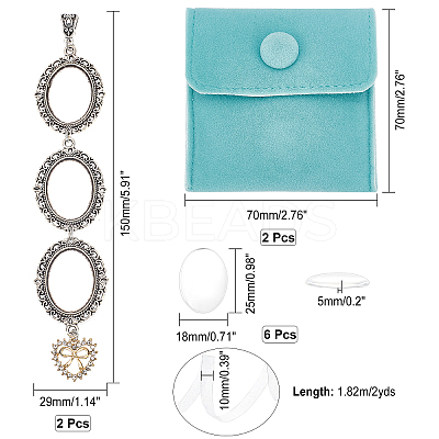 Alloy Crystal Rhinestones Big Pendants FIND-CA0004-65-1