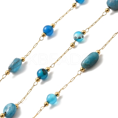 Ion Plating(IP) Real 18K Gold Plated 316 Surgical Stainless Steel Link Chains CHS-G033-03C-1