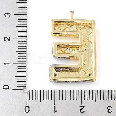 Brass Pendants PALLOY-S036-01G-E-1