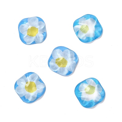 Oil Painting Style Resin Cabochons LS-CRES-P019-01A-1