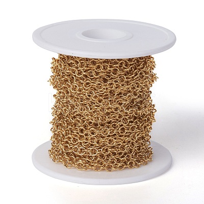 PVD Vacuum Plating 304 Stainless Steel Rolo Chains CHS-I001-04-1