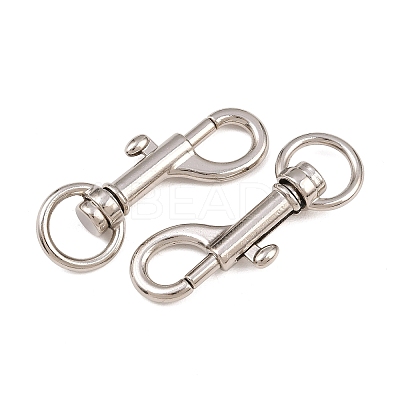 304 Stainless Steel Swivel Clasps STAS-B121-02P-04-1