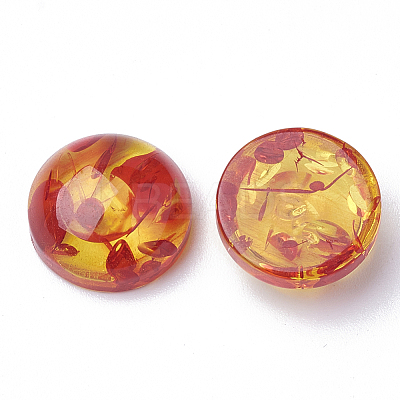 Resin Cabochons CRES-Q202-14mm-01-1