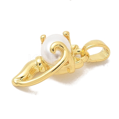 Rack Plating Brass Pendants KK-K293-24P-G-1