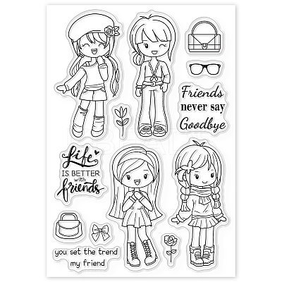 PVC Plastic Stamps DIY-WH0167-57-0147-1