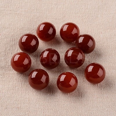 Natural Red Agate Round Ball Beads G-I174-16mm-06-1