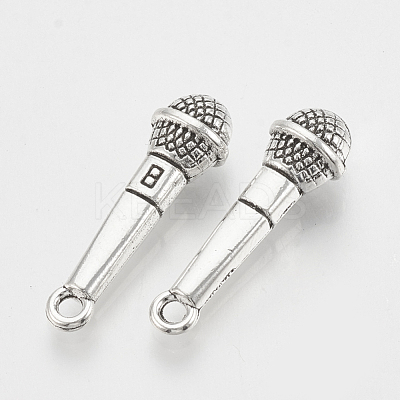 Tibetan Style Alloy Pendants TIBE-N005-14AS-LF-1