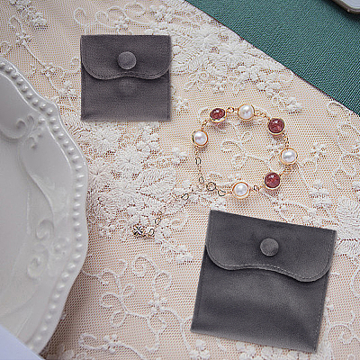 12Pcs 12 Styles Velvet Jewelry Pouches ABAG-AN0001-03-1