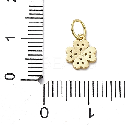 925 Sterling Silver Micro Pave Clear Cubic Zirconia Charms STER-S010-03B-G-1