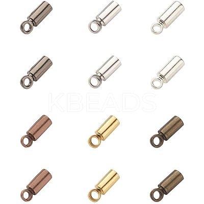 Brass Cord End KK-PH0036-04-NF-1