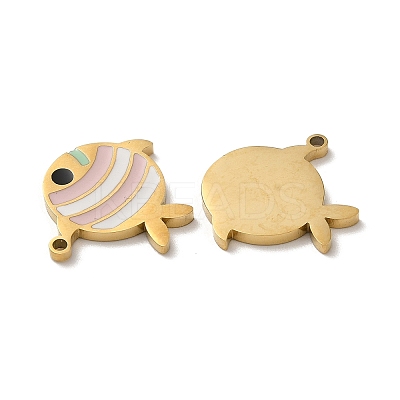 Ion Plating(IP) 316L Surgical Stainless Steel Charms STAS-D035-01C-G-1