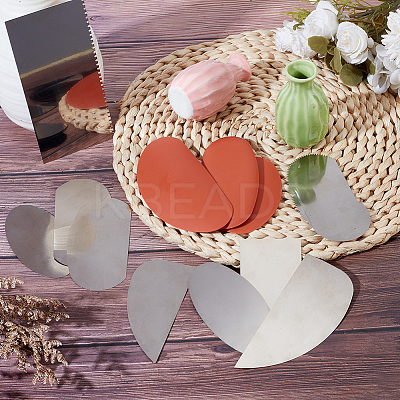Stainless Steel Carving Shaping Knives Sets DIY-OC0013-75-1