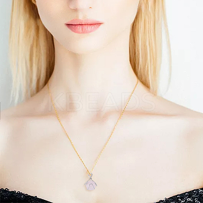 6Pcs 6 Style Natural Gemstone Pendants G-DC0001-17-1