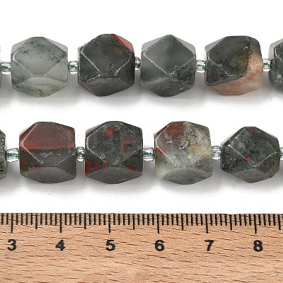 Natural African Bloodstone Beads Strands GG-CBAF8A8-A09-01-1