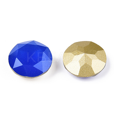 Pointed Back Glass Rhinestone Cabochons RGLA-T029-14mm-26-1